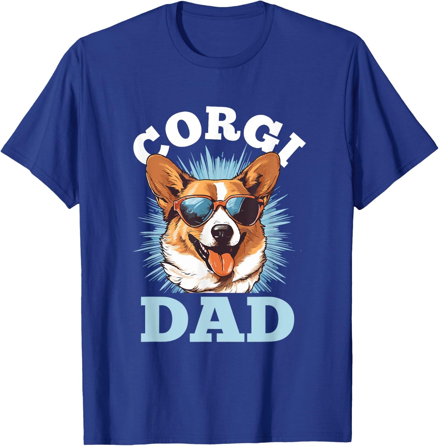 Pembroke Welsh Corgi - Corgi Dad T-Shirt - T-Shirt | Royal