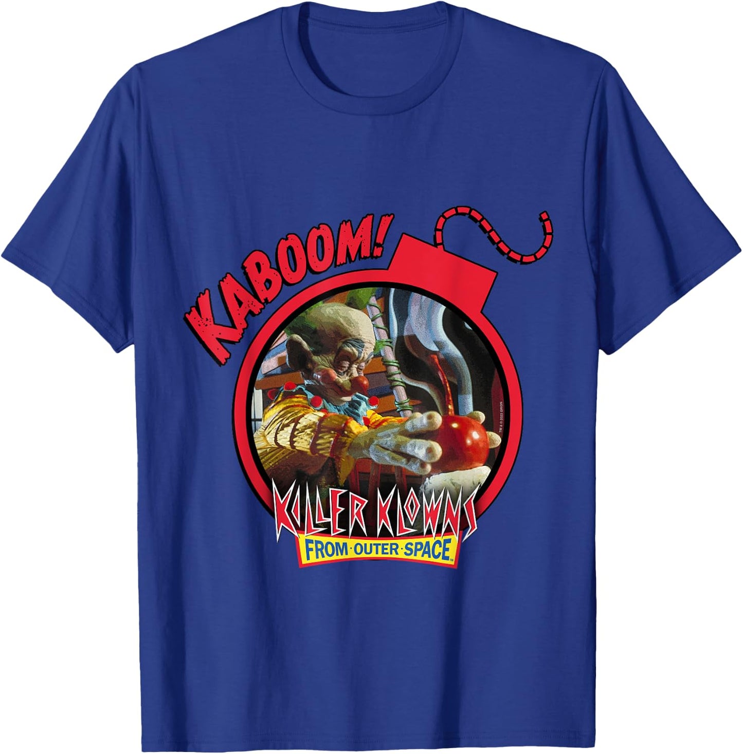 Killer Klowns from Outer Space Kaboom! Shorty's Cherry Bomb T-Shirt - T-Shirt | Royal