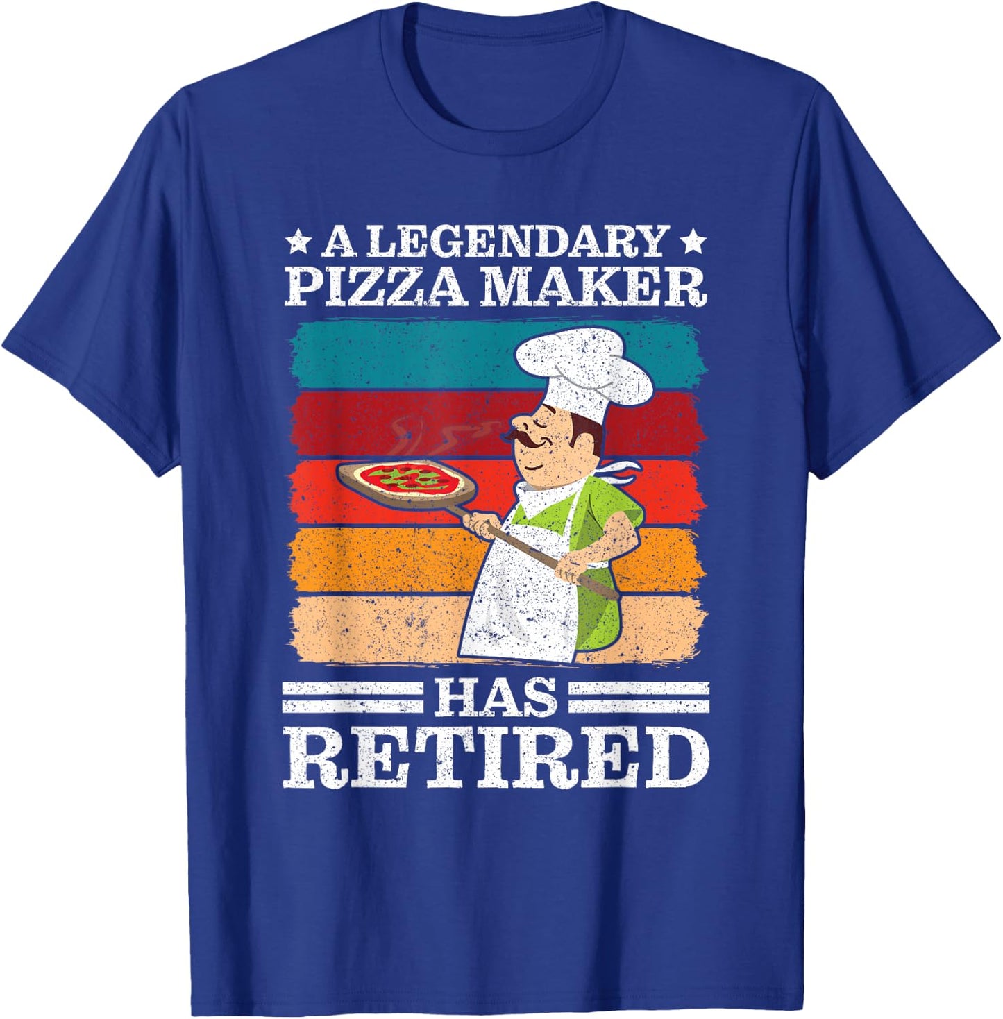 Legendary Pizza Maker has retired Pizza Making T-Shirt - T-Shirt | Royal