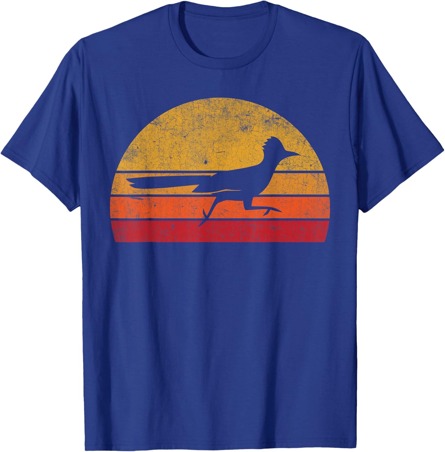 Vintage Roadrunner Lover Retro Art Animal T-Shirt - T-Shirt | Royal