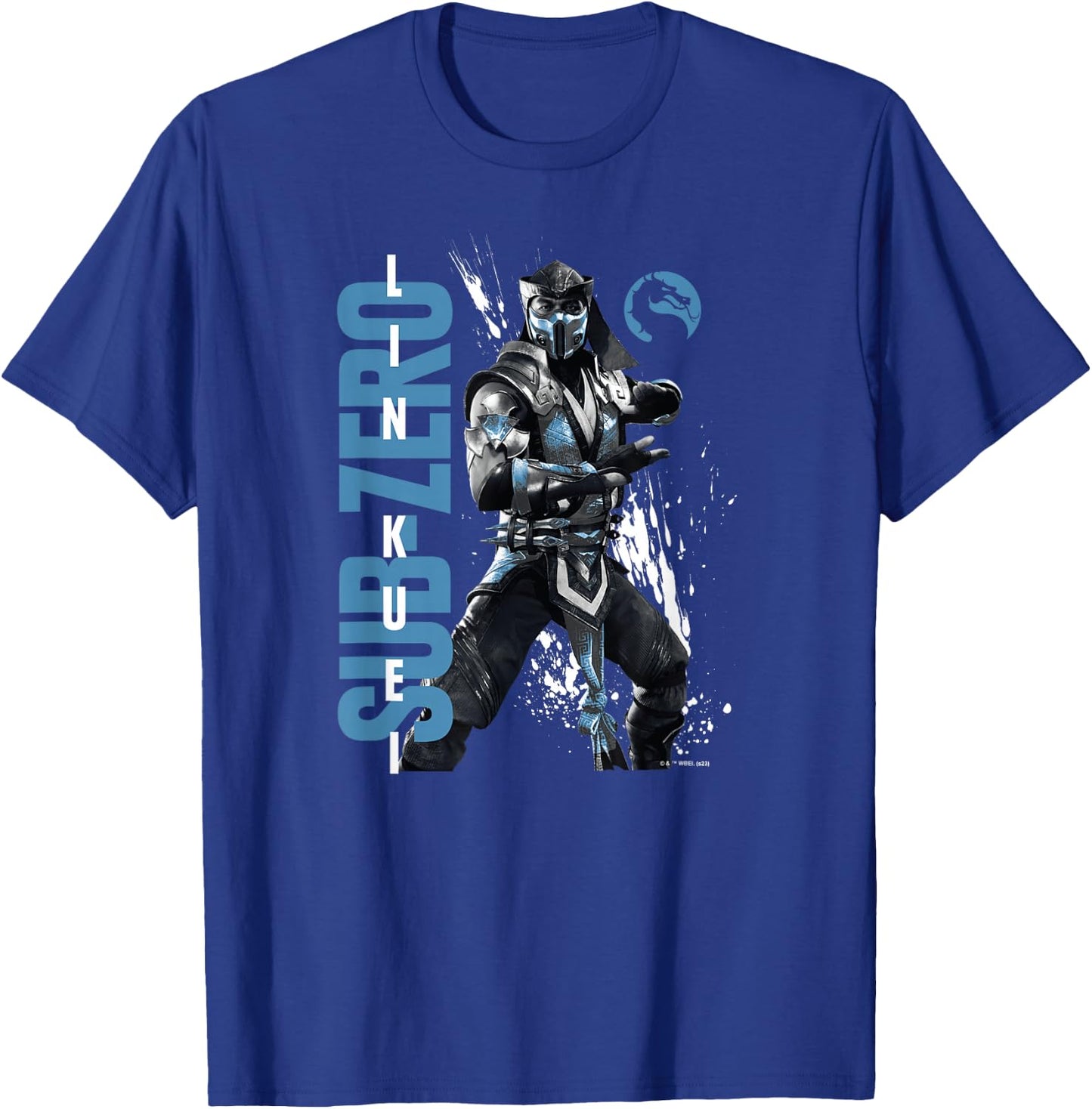 Mortal Kombat - Sub Zero Lin Kuei T-Shirt - T-Shirt | Royal