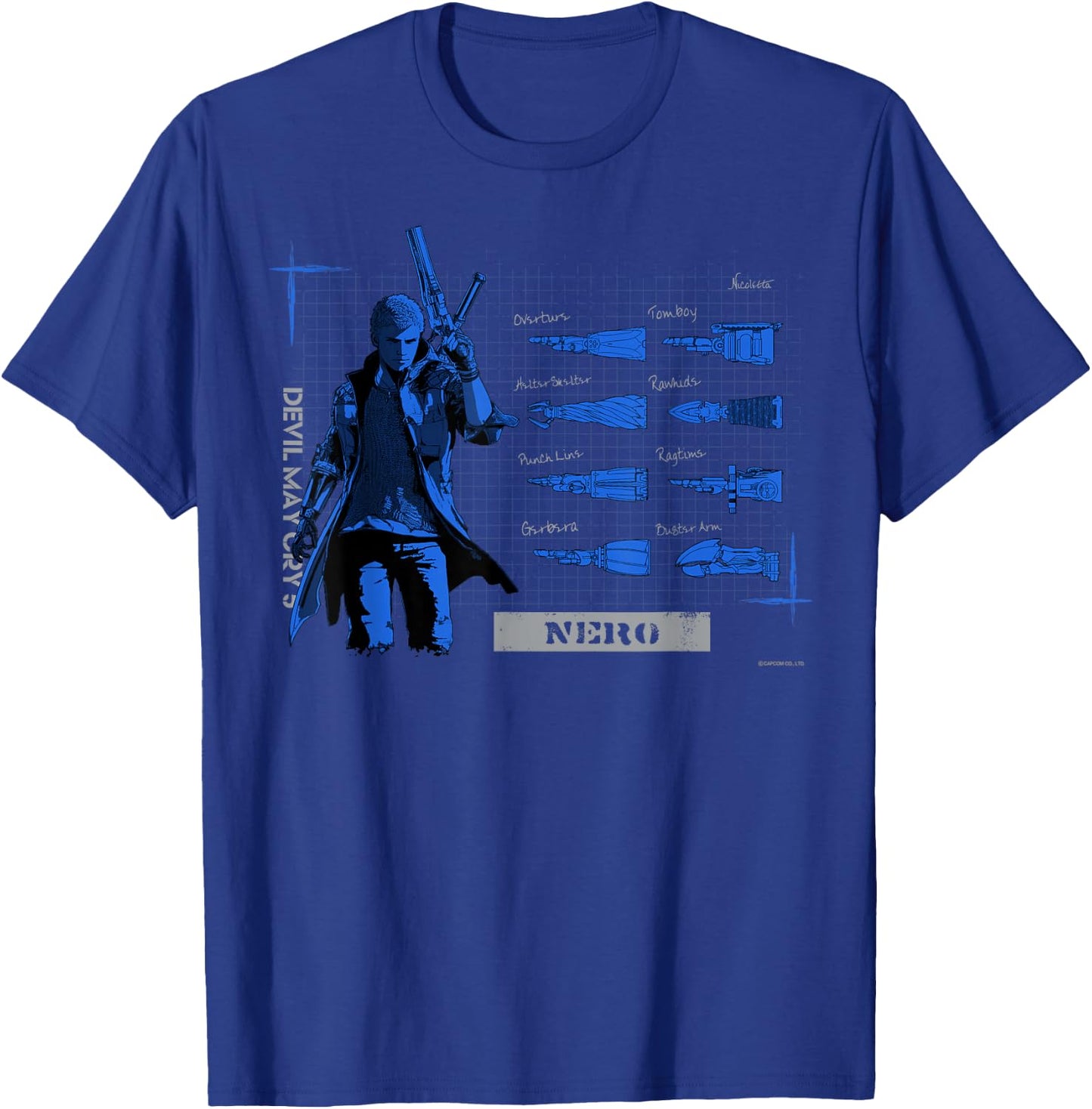 Devil May Cry 5 Nero T-Shirt - T-Shirt | Royal