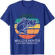 Walleye Hunter Lake Mcconaughy T-Shirt - T-Shirt | Royal