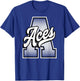 Aces T-Shirt - T-Shirt | Royal