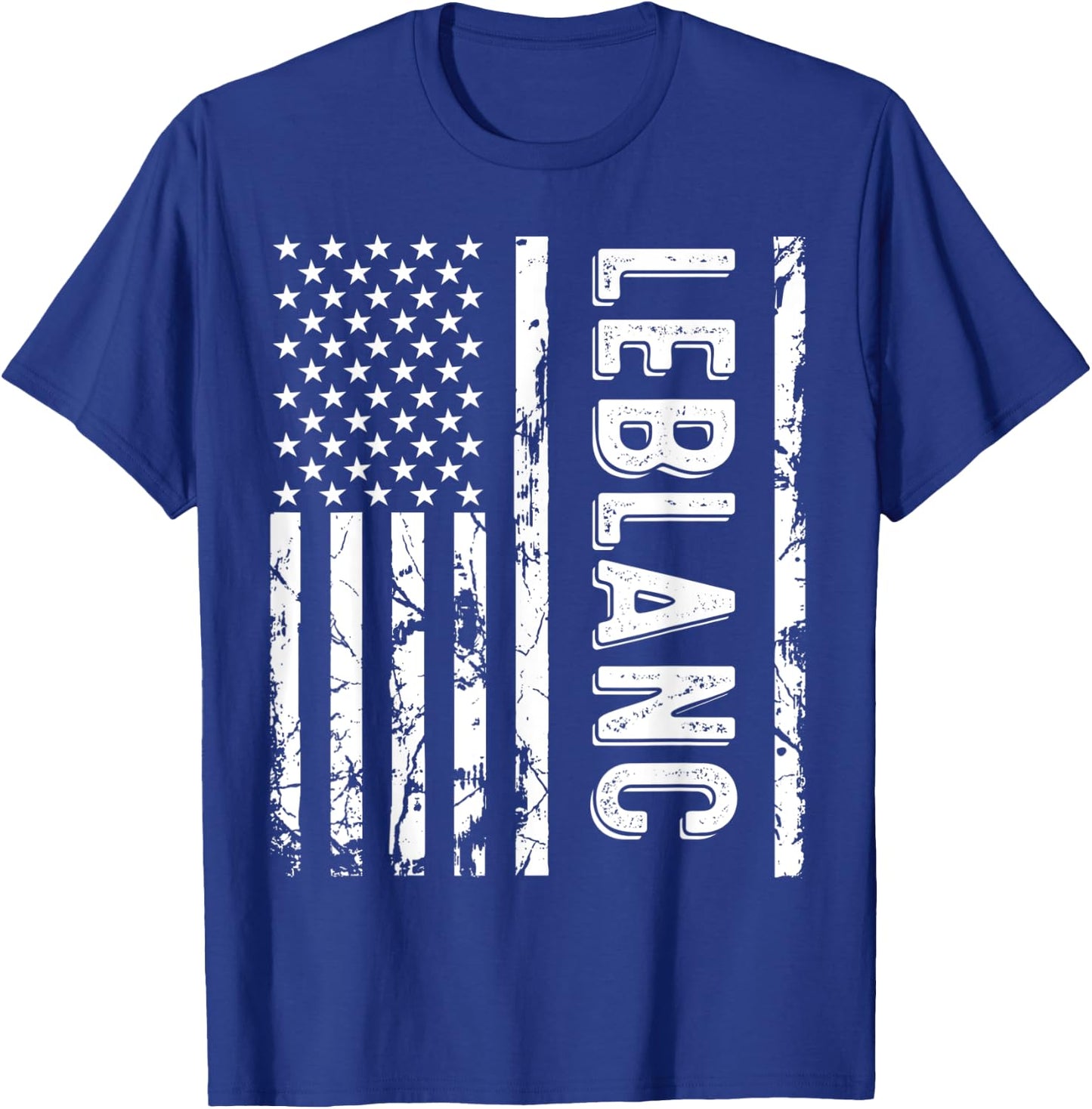 Leblanc Last Name Funny Surname Team Leblanc Family Reunion T-Shirt - T-Shirt | Royal