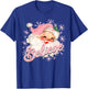 Vintage Pink Santa Claus Believe Christmas Holiday Kids T-Shirt - T-Shirt | Royal