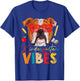 Kindergarten Vibes English Bulldog Dog First Day Of School T-Shirt - T-Shirt | Royal