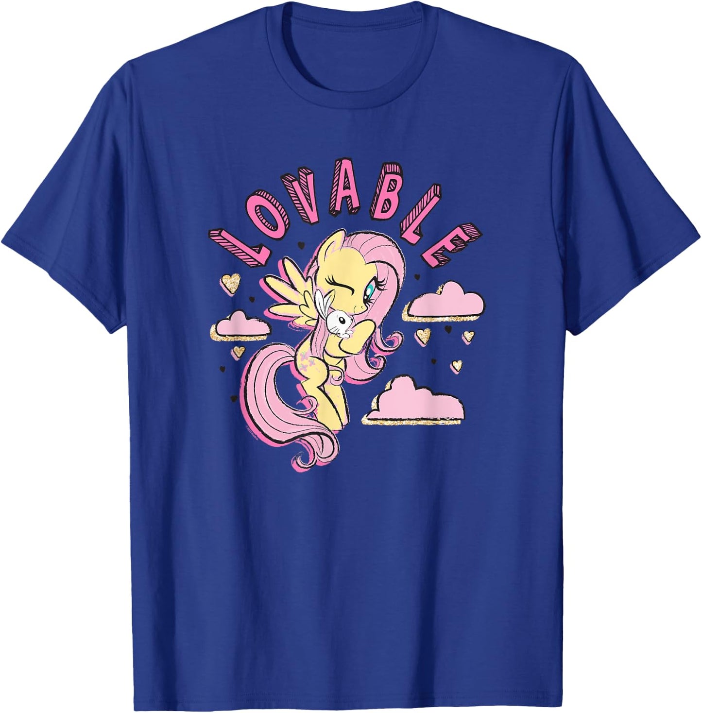 My Little Pony: Friendship Is Magic Fluttershy Lovable Logo T-Shirt - T-Shirt | Royal