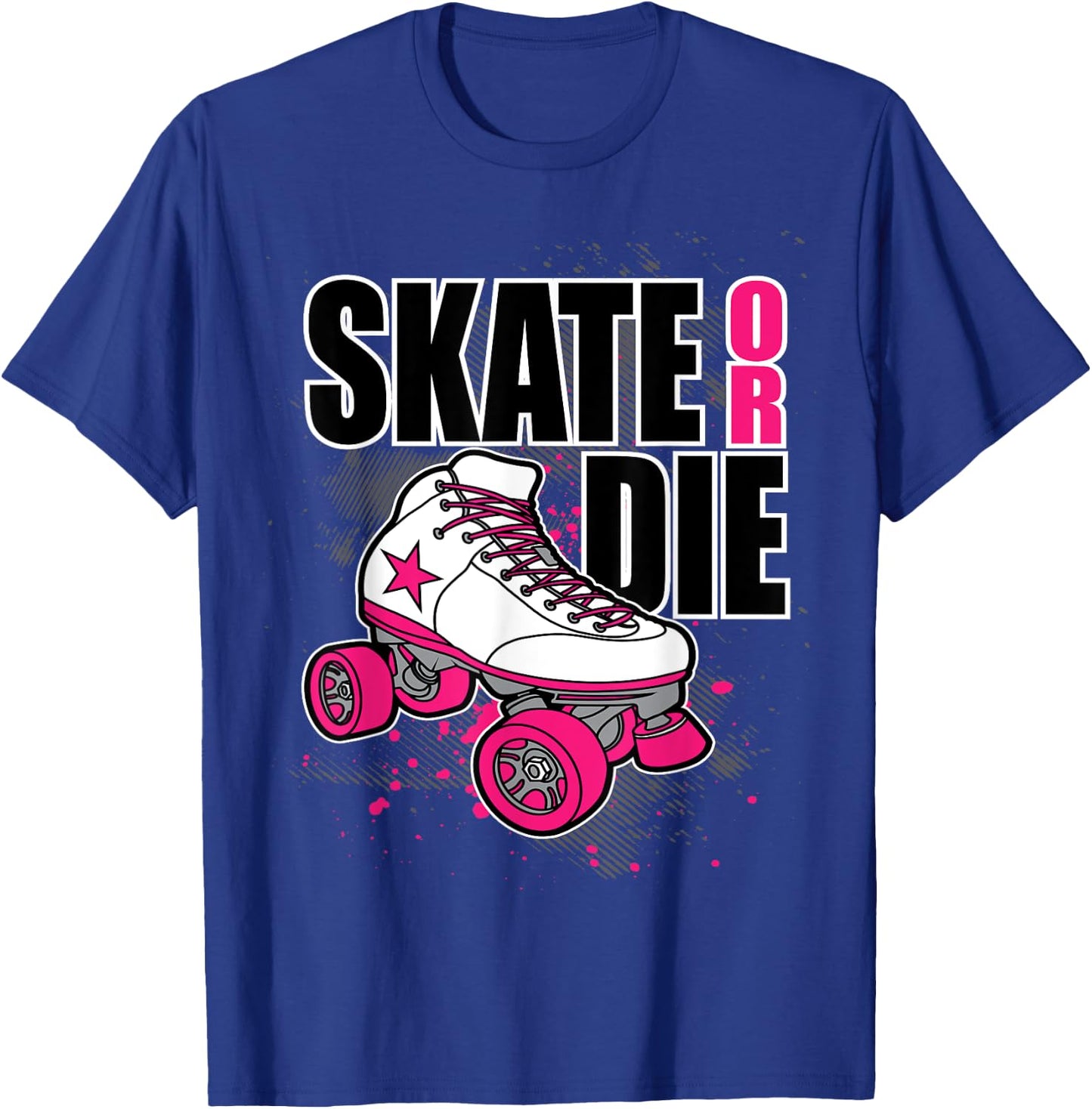 Roller Derby Skate Or Die Roller Derby T-Shirt - T-Shirt | Royal
