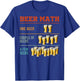 Guy Beer Maths - Funny Boys Drinking - Sarcastic Jokes T-Shirt - T-Shirt | Royal