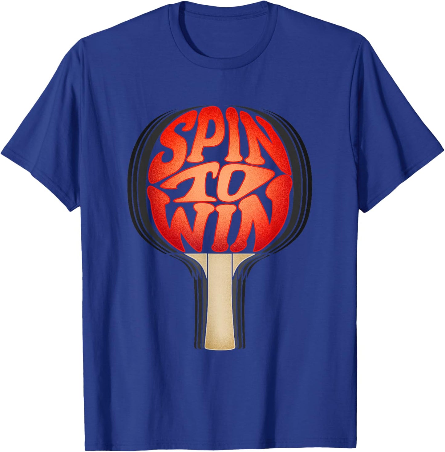 Spin To Win I Ping Pong T-Shirt - T-Shirt | Royal