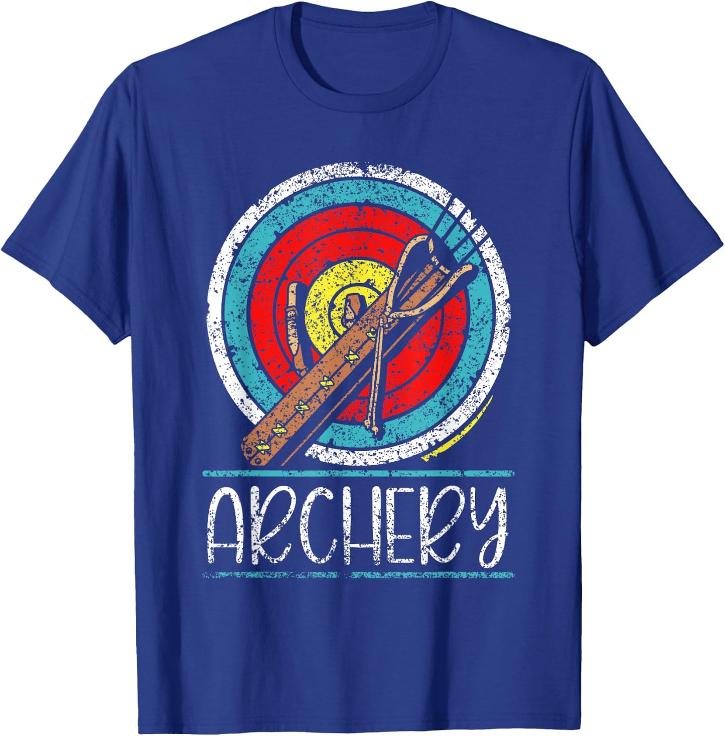 Archery Hobby Archer Bow Arrow T-Shirt - T-Shirt | Royal