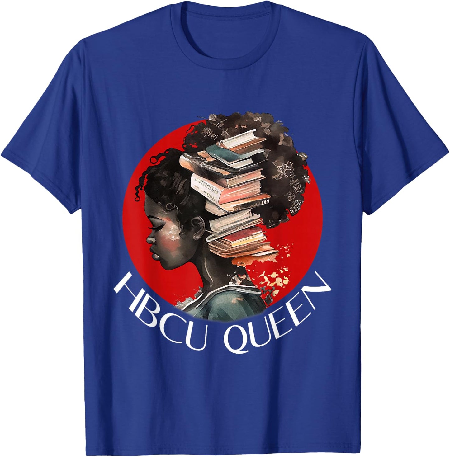 HBCU Queen Alumni Apparel Historical Black college 2023 T-Shirt - T-Shirt | Royal