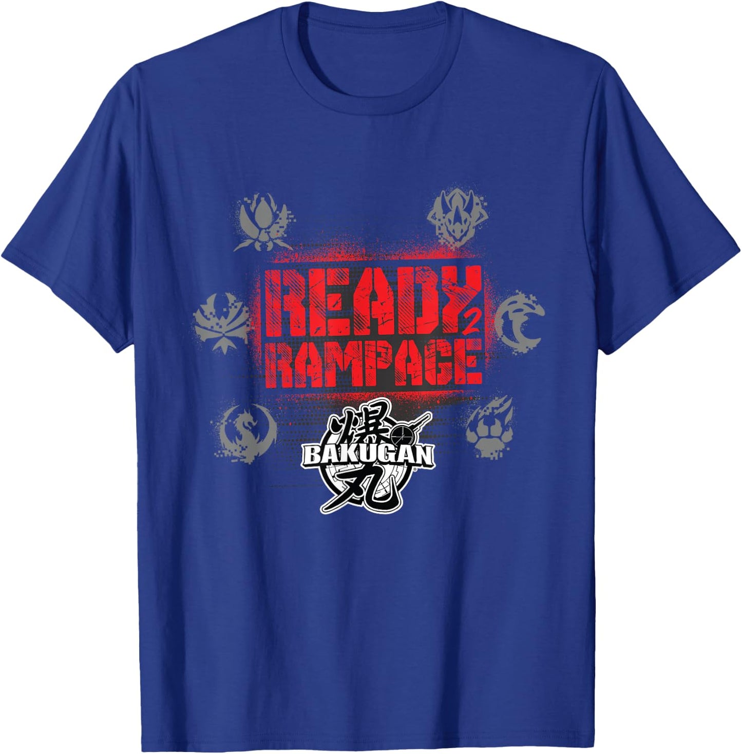 Bakugan Ready 2 Rampage Graphic T-Shirt - T-Shirt | Royal