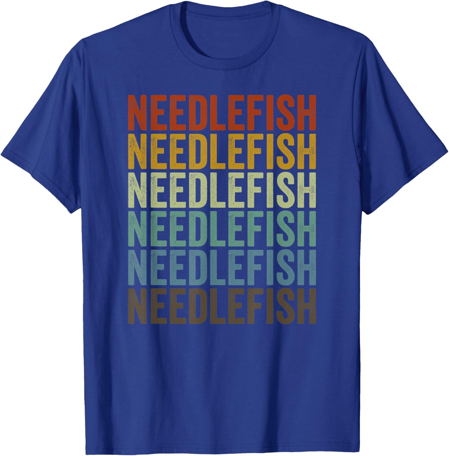 Needlefish Retro T-Shirt - T-Shirt | Royal