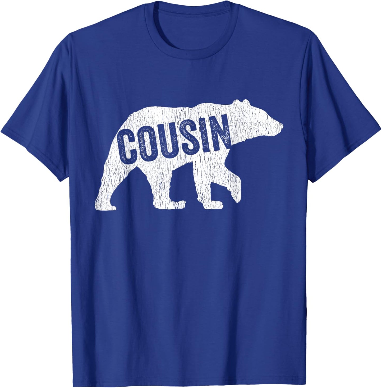 Cousin Bear Matching Family Camping Bear Funny Cousin T-Shirt - T-Shirt | Royal