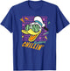 Disney Donald Duck Retro 1980s Birthday Chillin' T-Shirt - T-Shirt | Royal