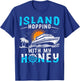 Island Hopping Couple Cruise T-Shirt - T-Shirt | Royal