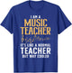 Cool Music Teacher Art Women School Orchestra Coach T-Shirt - T-Shirt | Royal