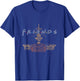 Friends - Friends Couch Fountain Set T-Shirt - T-Shirt | Royal