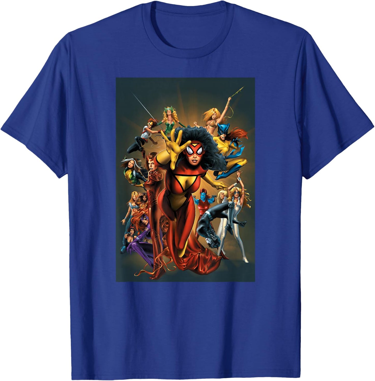 Marvel Women Spider-Woman Scarlet Witch Rogue Dazzler Araña T-Shirt - T-Shirt | Royal