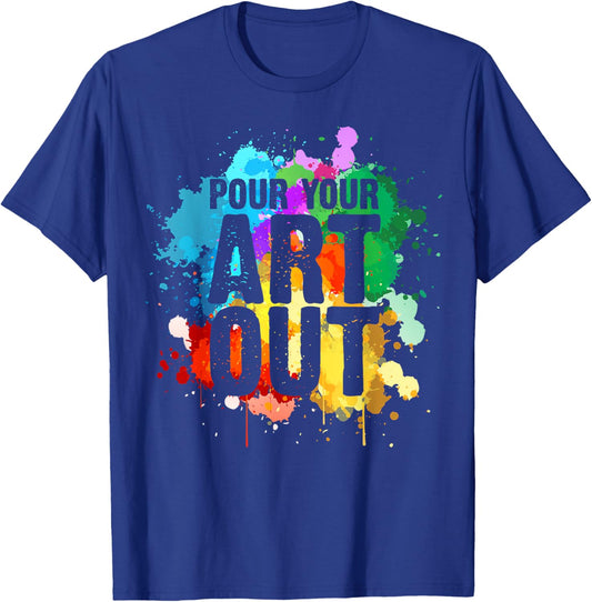 Cool Artist Art Women Paint Painter Artist Painting Small T-Shirt - T-Shirt | Royal
