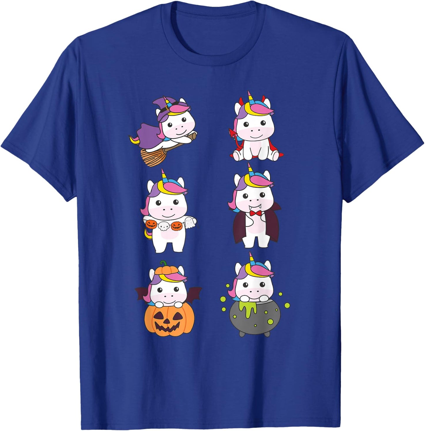 Unicorn Halloween Costume Unicorns Halloween T-Shirt - T-Shirt | Royal