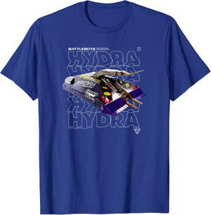 BattleBots Hydra BattleBot Logo Stack T-Shirt - T-Shirt | Royal
