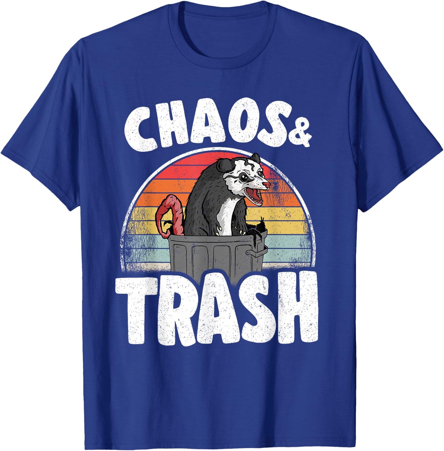 Chaos & Trash Opossum Lover Possum T-Shirt - T-Shirt | Royal