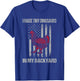 Retro Funny Future Backyard Chicken Farmer T-Shirt - T-Shirt | Royal