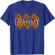 Floral Thankful Grammy Fall Leaves Autumn Thanksgiving T-Shirt - T-Shirt | Royal
