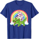 Magical Unicorn And Triceratops - Dinosaur Lover T-Shirt - T-Shirt | Royal