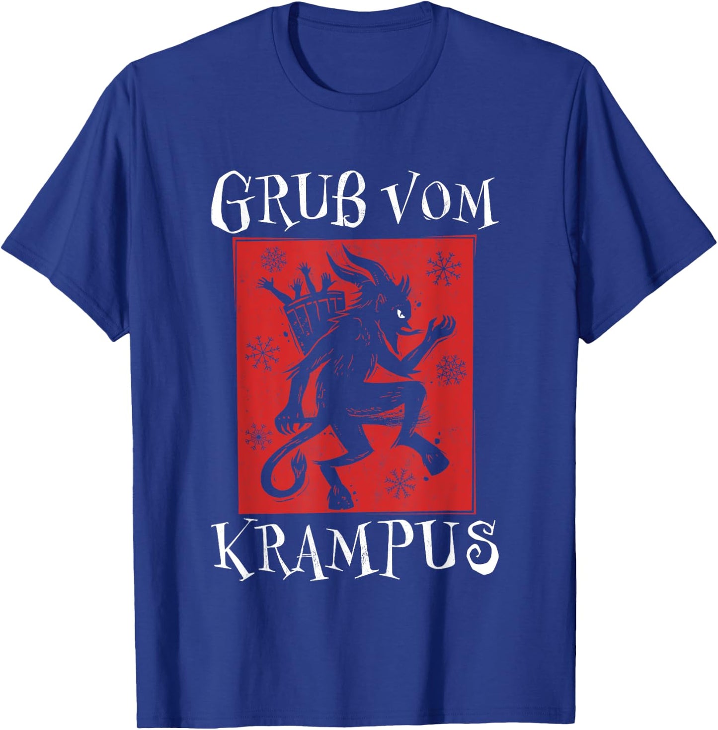 Kramperl Christmas Demon Santa's Helper Gruss Vom Krampus T-Shirt - T-Shirt | Royal