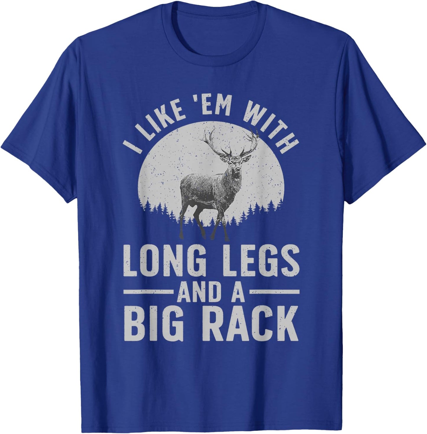 Cool Deer Hunting Art Women Hunting Wildlife Hunter T-Shirt - T-Shirt | Royal