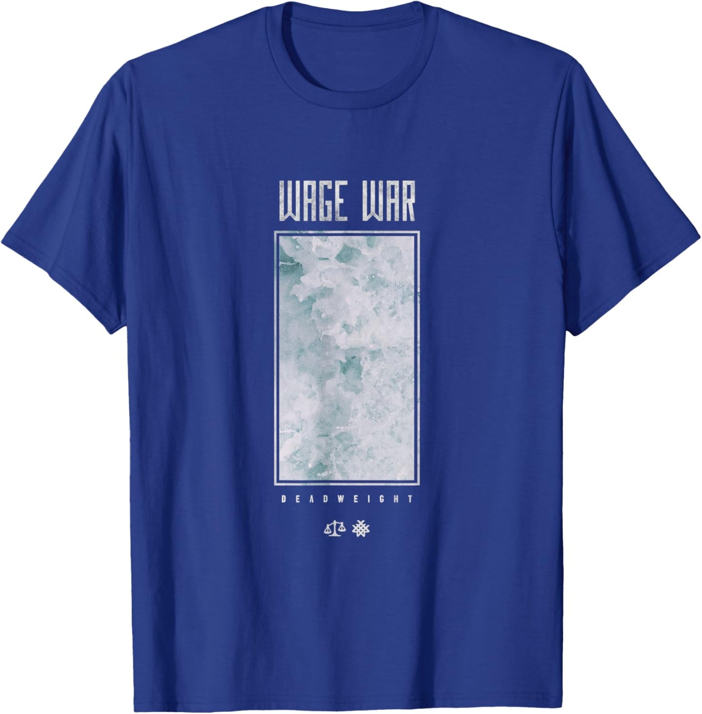 Wage War - Deadweight Cover T-Shirt - T-Shirt | Royal