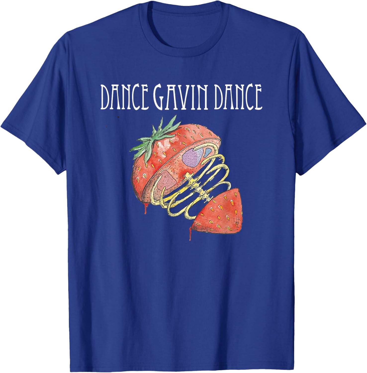 Dance Gavin Dance Merch- we own The Night -Dance Gavin Dance T-Shirt - T-Shirt | Royal