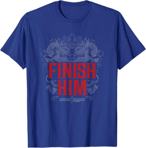 Mortal Kombat - MK Finish Him T-Shirt - T-Shirt | Royal