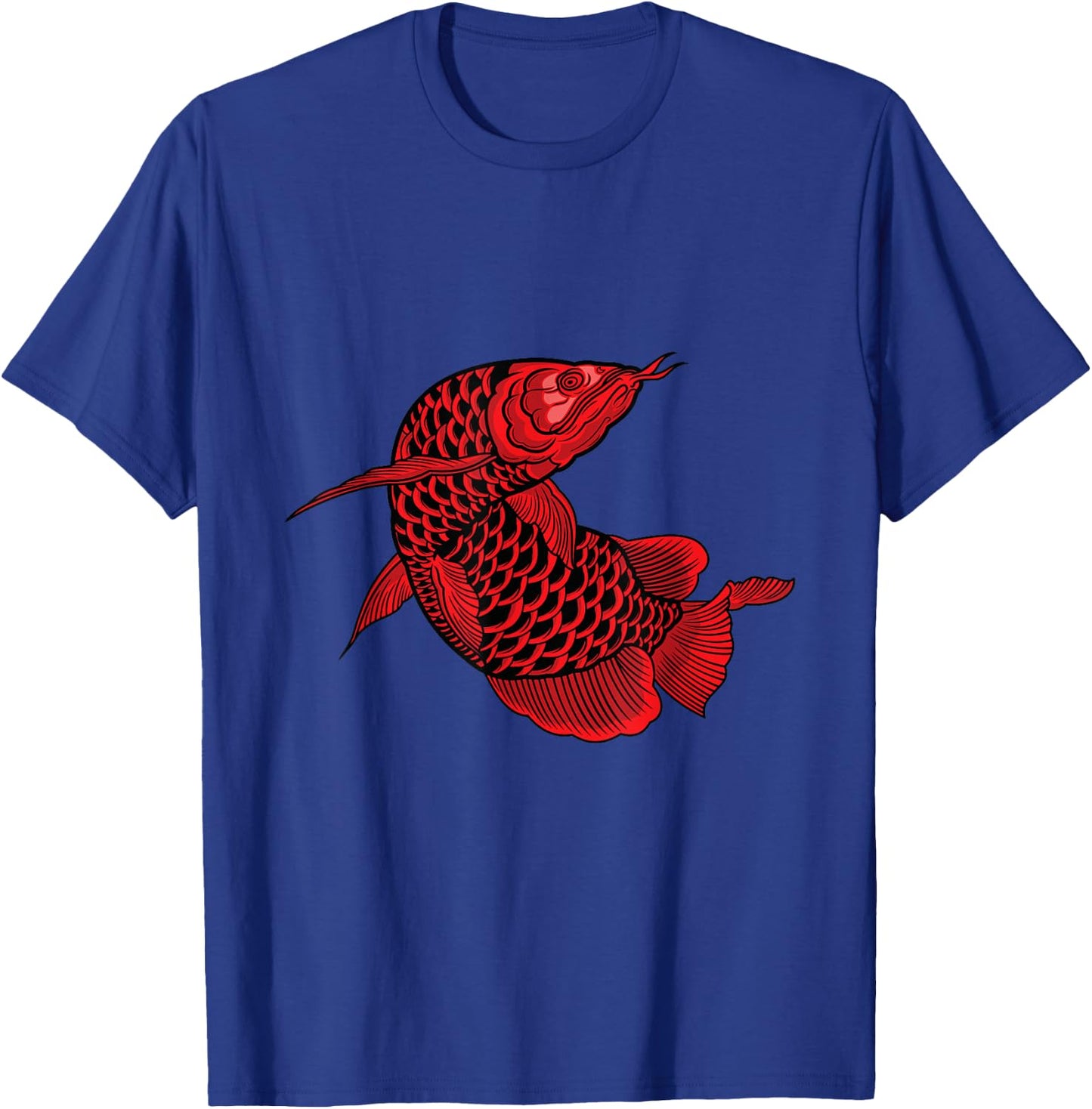 Aquarium Fish Farmers Aquarist Aquaristics Fish Arowana T-Shirt - T-Shirt | Royal