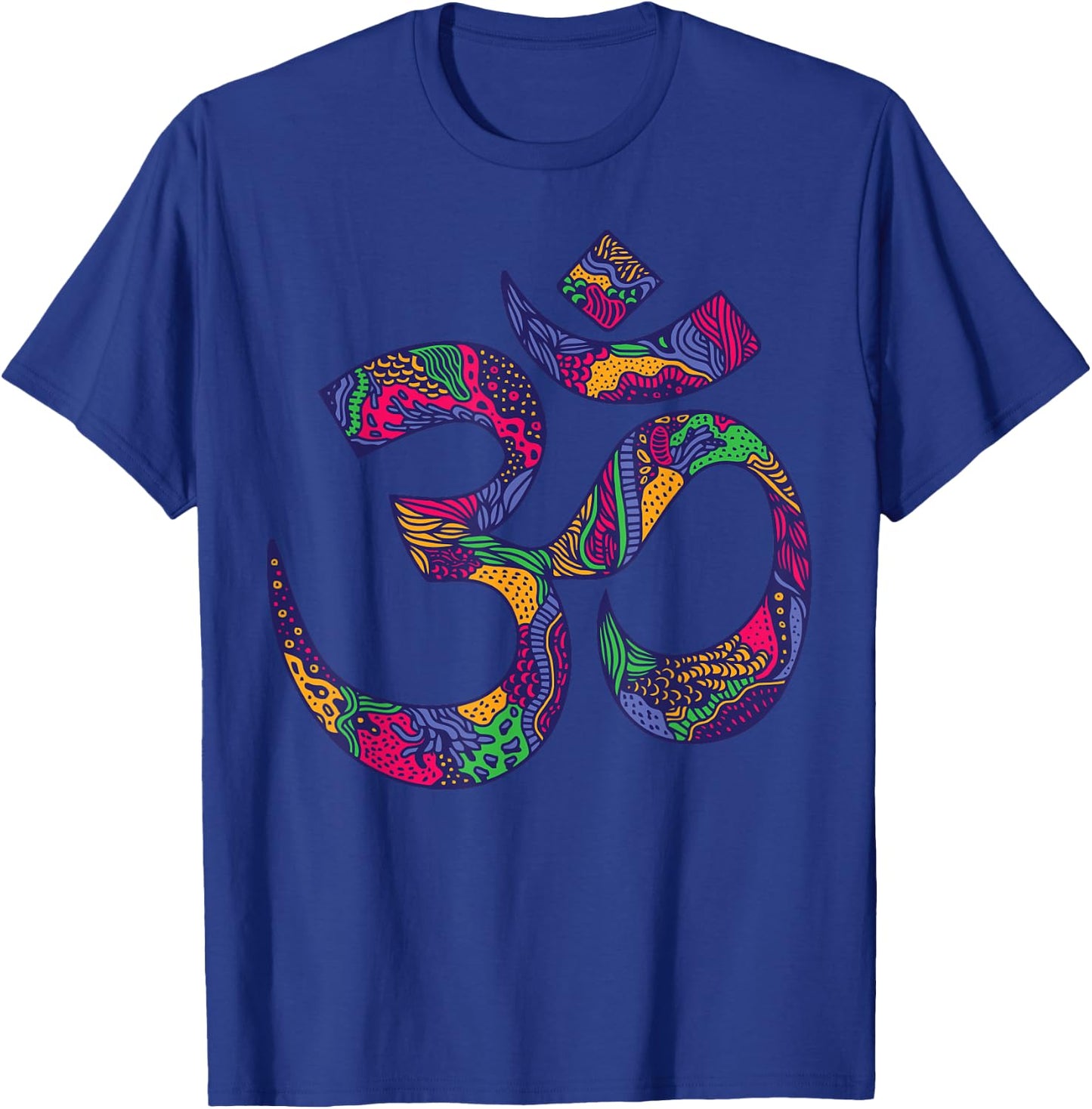 Om Symbol Aum Ohm Hindu Mandala Yoga Meditation Namaste T-Shirt - T-Shirt | Royal