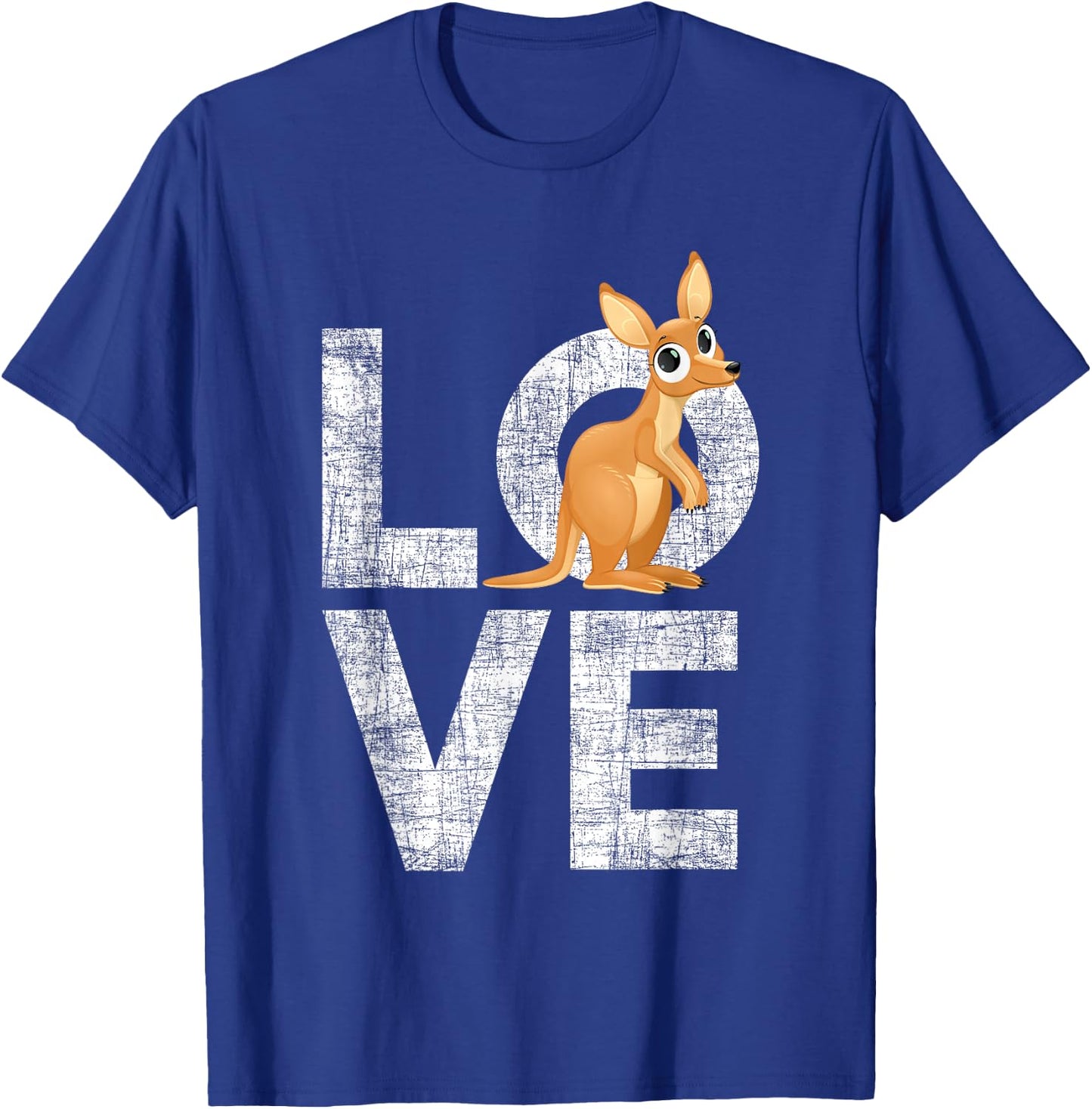 Love Kangaroo Australia Zookeeper Safari Animal Lover T-Shirt - T-Shirt | Royal