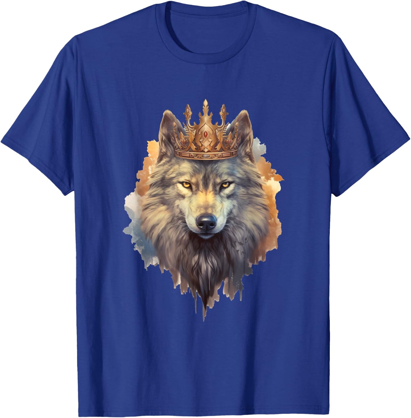 Wolf King T-Shirt - T-Shirt | Royal