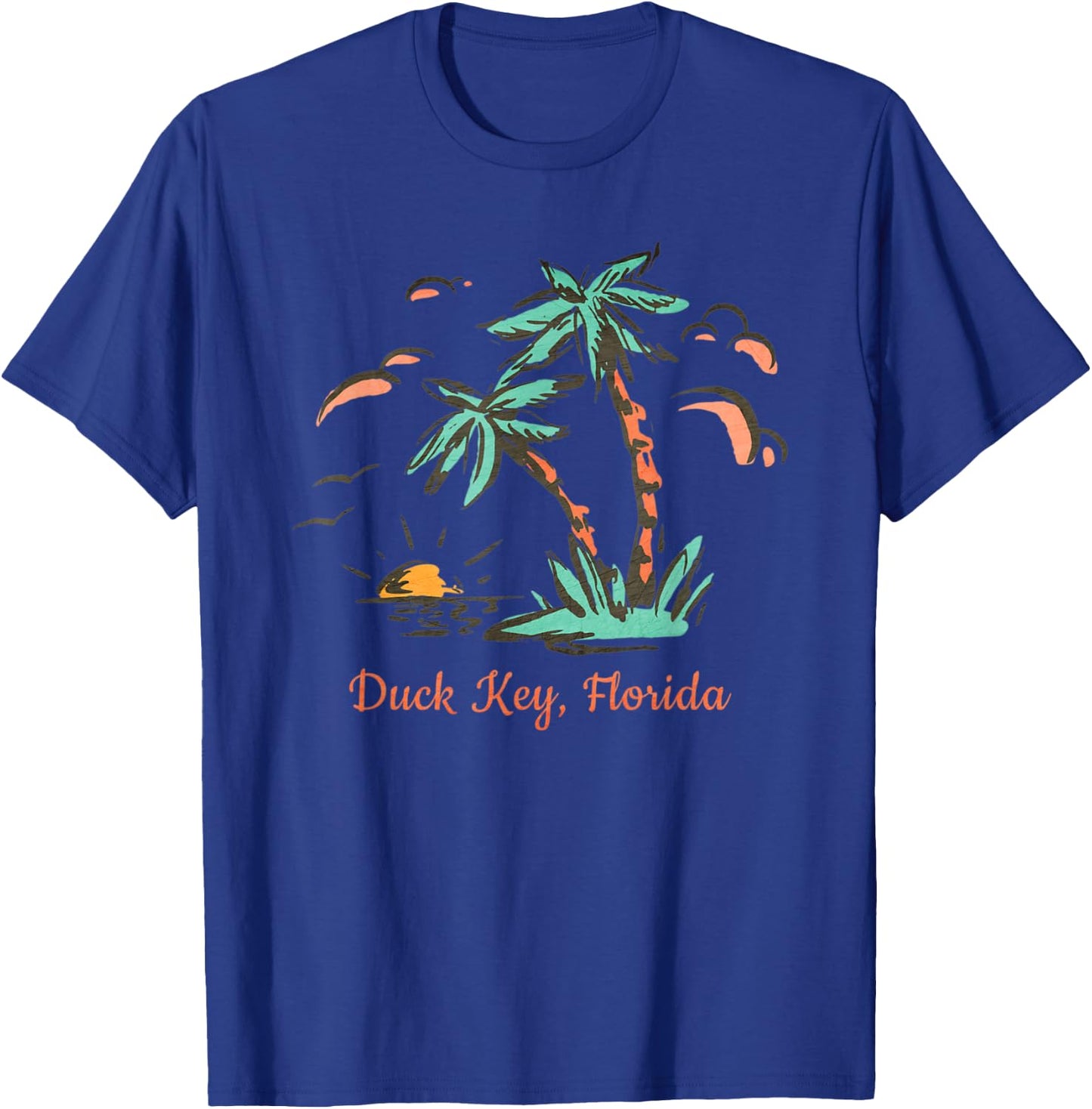 Duck Key Florida Keys T-Shirt - T-Shirt | Royal