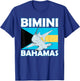 Hammerhead Shark Bimini Bahamas T-Shirt - T-Shirt | Royal