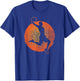 Basketball Player Sport Vintage Men Boys Basketball T-Shirt - T-Shirt | Royal