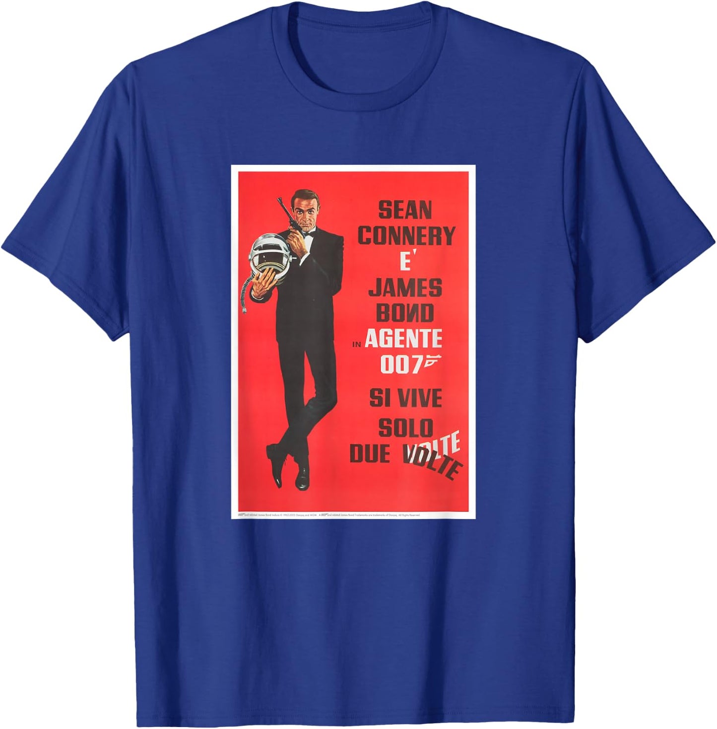 Official James Bond 007 You Only Live Twice T-Shirt - T-Shirt | Royal
