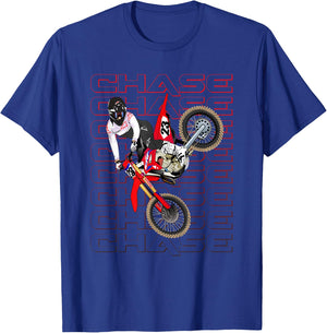 CS23 Chase Motocross Supercross Sexton T-Shirt - T-Shirt | Royal