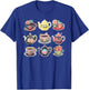 Teapot and Tea Cups With Flowers T-Shirt - T-Shirt | Royal