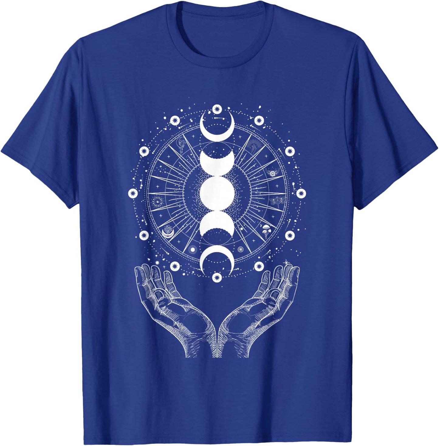 Celestial Moon Phases Astrology Enchantment T-Shirt - T-Shirt | Royal