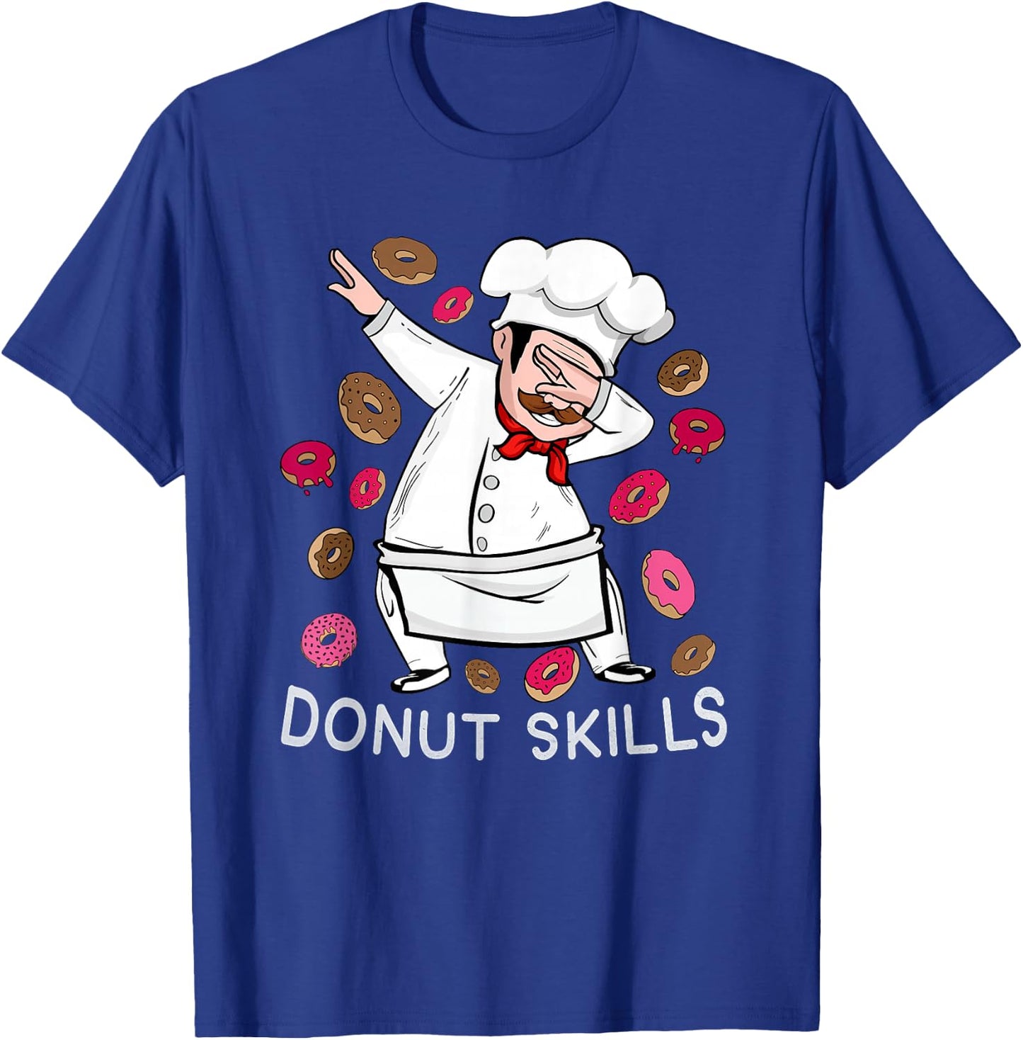 Donut Lover Men Pastry Chef Muffin Souvenir Cake Donuts T-Shirt - T-Shirt | Royal