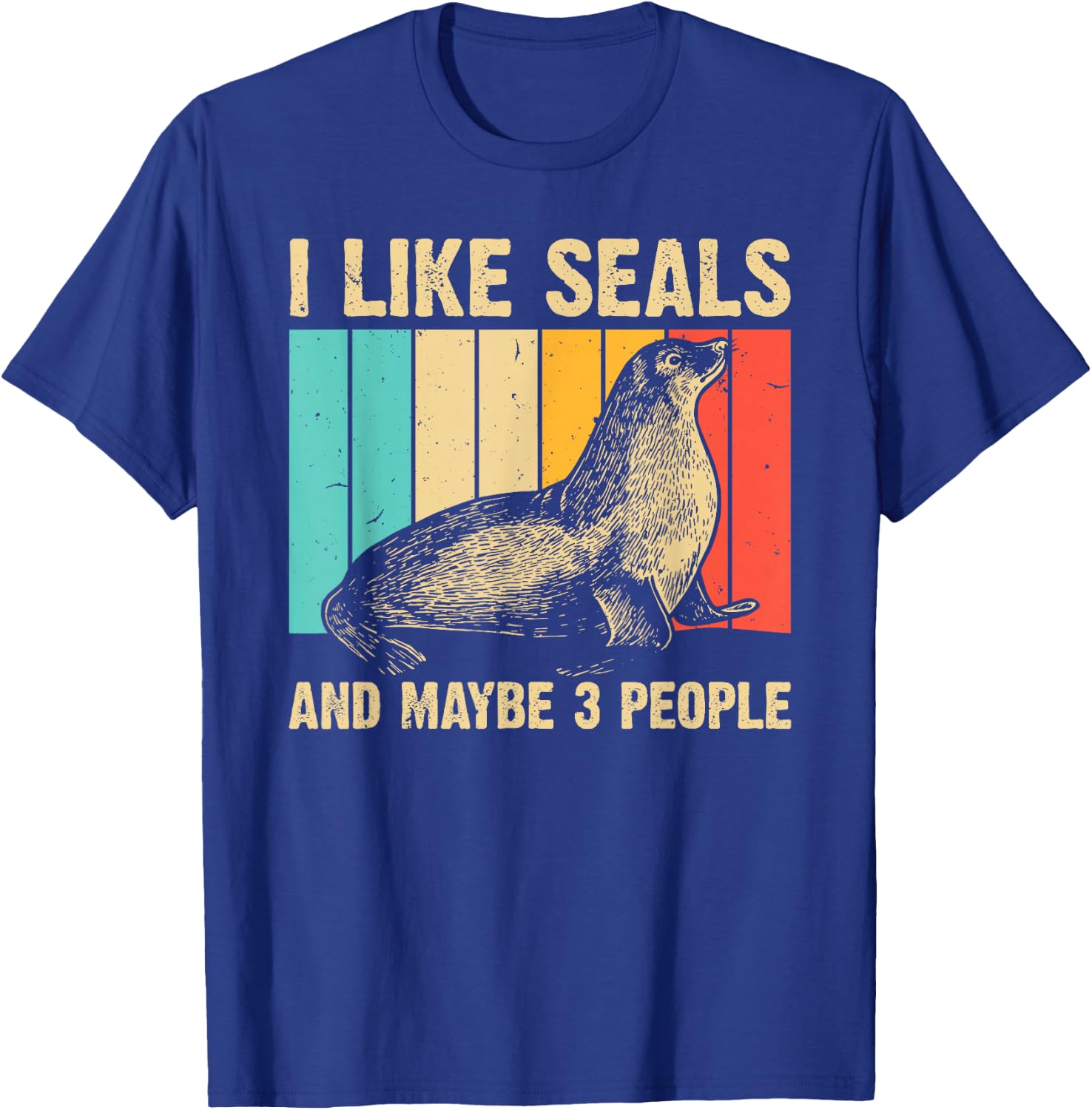 Cool Seal Women Sea Animal Lover Sea Lion Creature T-Shirt - T-Shirt | Royal
